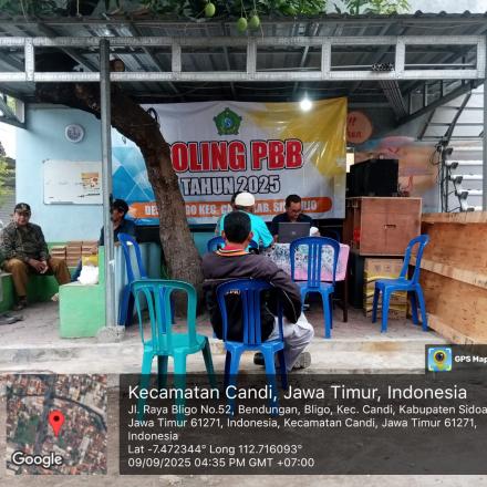 KEGIATAN POLLING PAJAK PBB DESA BLIGO